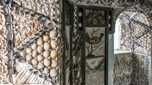The Shell Gallery at A la Ronde in Devon after conservation
